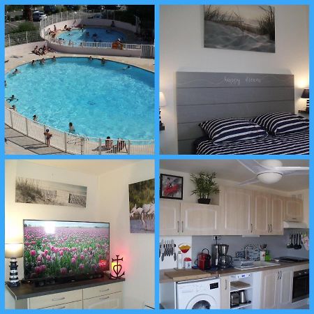Seaside Oasis: Chic 2-Room Apartment with Pool and Private Parking Le Grau-du-Roi Exterior photo